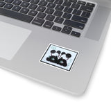 Panda Bear Asia Stamp Sticker