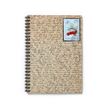 Cherry Stamp Spiral Notebook