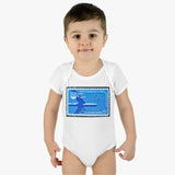 Air Force Stamp Baby Onesie