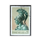 Greek Stamp Sticker