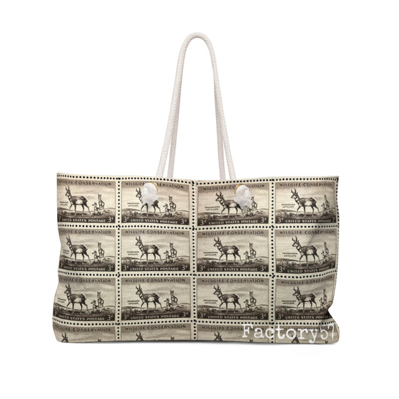 Antelope Stamp Travel Bag