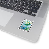 Japan Coastline Stamp Sticker