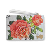 Roses 1976 Stamp Clutch Bag