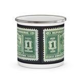 Templo 1935 Stamp Enamel Mug