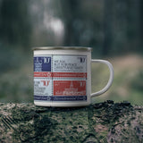 Congress Stamp Enamel Mug