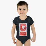 Portuguese Stamp Baby Onesie