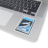 Space Shuttle Stamp Sticker
