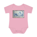 Windmill Stamp Baby Onesie