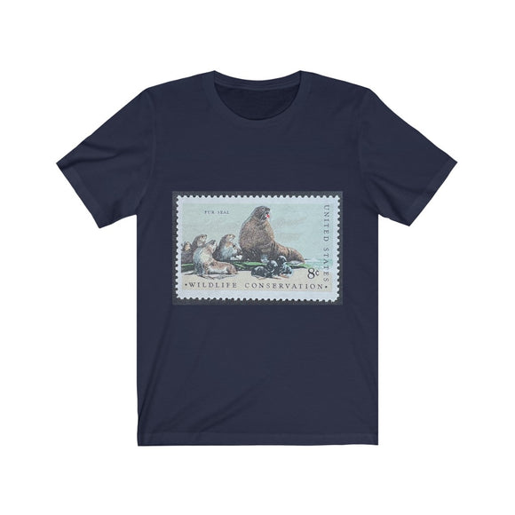 Fur Seal Stamp T-shirt