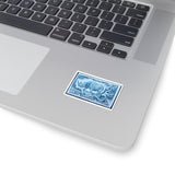 Blue Rhino Stamp Sticker