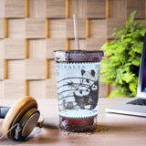 Panda Bear Australia Stamp Acrylic Cup