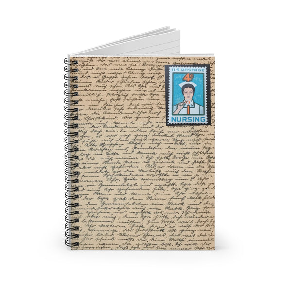 Nurse Stamp Spiral Notebook