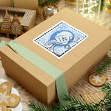Ben Franklin Blue Stamp Sticker