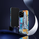 Space Rocket Tough Phone Case