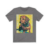 Dachsund Dog Stamp T-shirt
