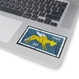 Flying Cow Stamp Sticker