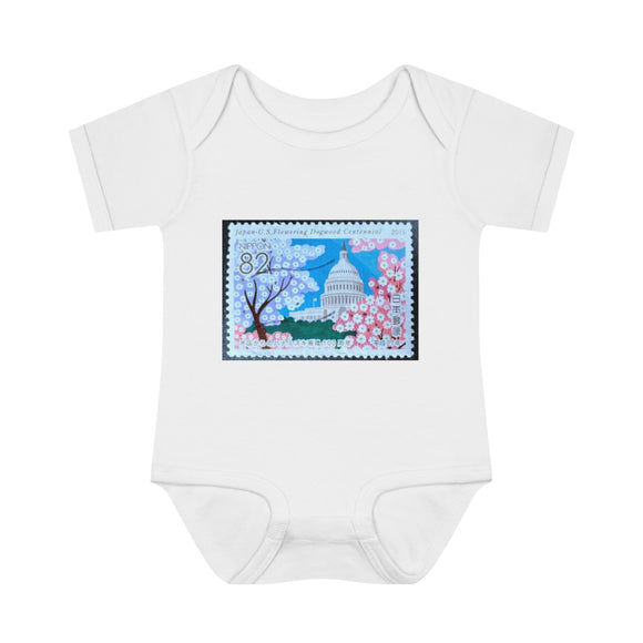 Cherry Blossoms Baby Onesie