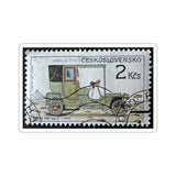 Vintage Car Stamp Sticker