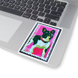 French Bull Dog Stamp Sticker