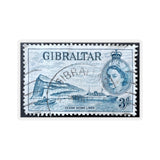 Gibraltar Stamp Sticker