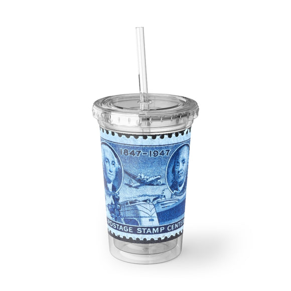 George & Ben Stamp Acrylic Cup