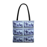 Wisconsin 1948 Stamp Tote Bag