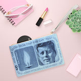 John F Kennedy Clutch Bag
