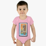 Hawaii State Stamp Baby Onesie