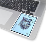 Schnauzer Dog Stamp Sticker