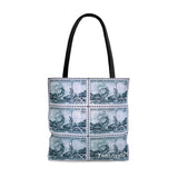 NY World's Fair 1964 Stamp Tote Bag