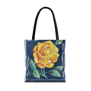 Yellow Rose Tote Bag