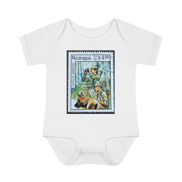 Military Dog Baby Onesie