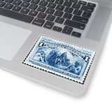 Columbus Blue Stamp Sticker