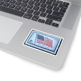 American Flag Stamp Sticker