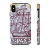 Spain Ship Tough Phone Case