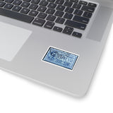 Espresso Blue Stamp Sticker