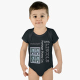 Lincoln 1959 Postage Stamp - Infant Baby Rib Bodysuit 0M - 24Mo