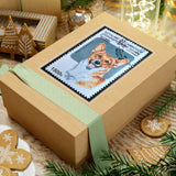 Welsh Corgi Dog Stamp Sticker