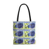 Jupiter Pioneer 1975 Stamp Tote Bag