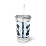 Panda Bear Stamp Acrylic Cup