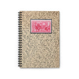 Betsy Ross Stamp Spiral Notebook