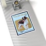 Saint Bernard Dog Stamp Sticker