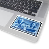 George & Ben Stamp Sticker