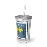 Ireland Stamp Acrylic Cup