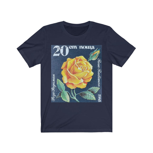 Yellow Rose Stamp T-shirt