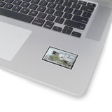 Vintage Car Stamp Sticker