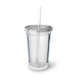 Espresso Blue Stamp Acrylic Cup