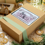 Landing of Columbus Stamp Sticker