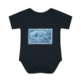Blue Rhino Stamp Baby Onesie