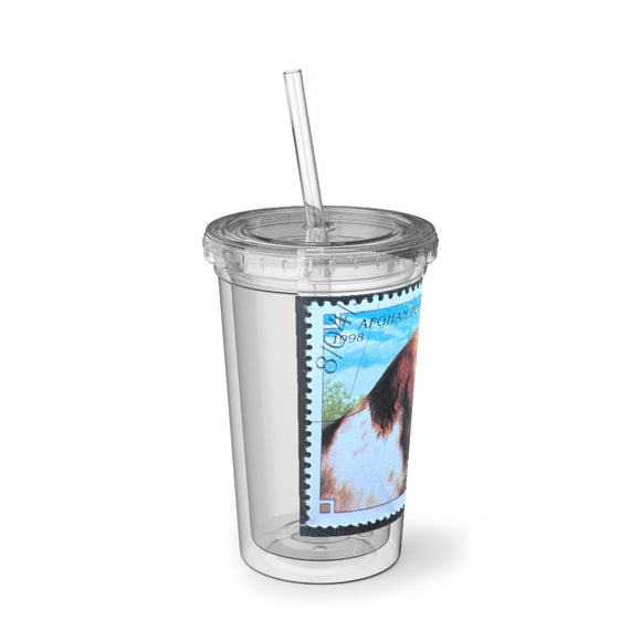 Basset Hound Dog Acrylic Cup